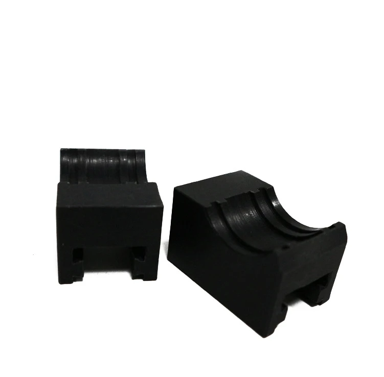 Customized cnc machining precision black  plastic ptfe PA66 nylon cnc parts