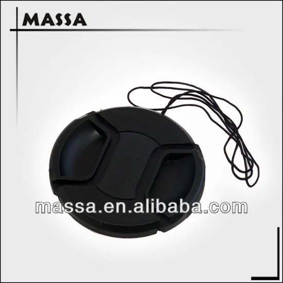 MASSA High Quality 72mm plastic snap-on custom camera lens cap