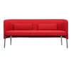 F1050-1 New commercial office system furniture fabric office sofa set
