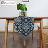 NAPEARL dark color cotton table runner