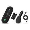 Wireless In-Car FM Transmitter Sun-visor Speakerphone Bluetooth Receiver Handsfree Kit for Handsfreecall, GPS, Music