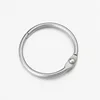 High Quality 3/4" stainless steel metal book rings