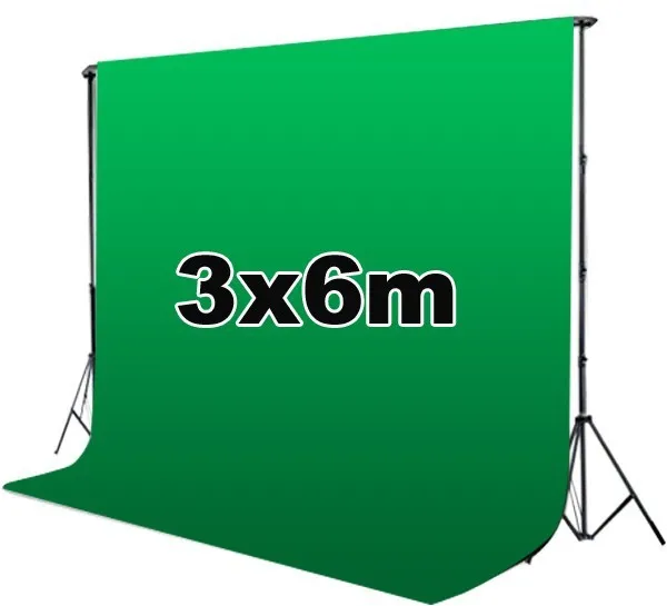 Fondo Tela Croma Verde 3 x 6m