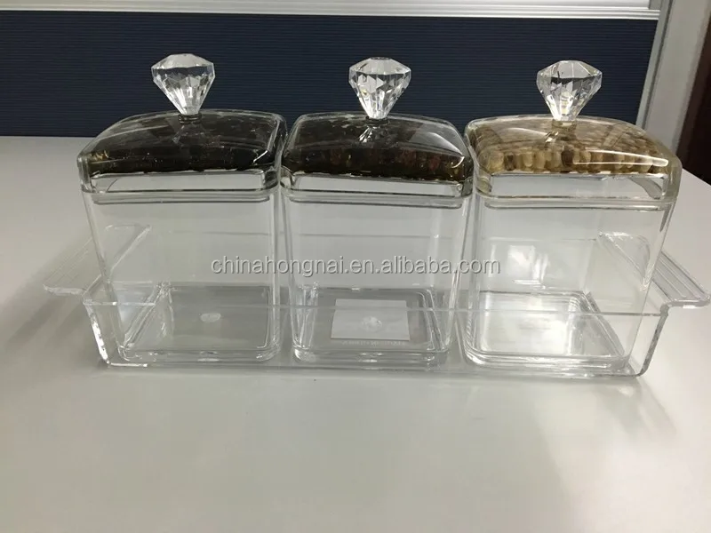 acrylic spice jars