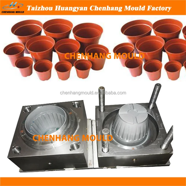 2017 Bureaux Plastic Flower Pot With Double Deck (good quality)