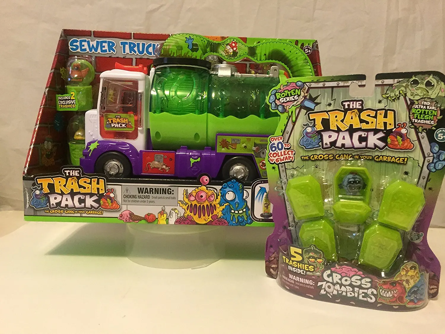 trash pack sewer truck