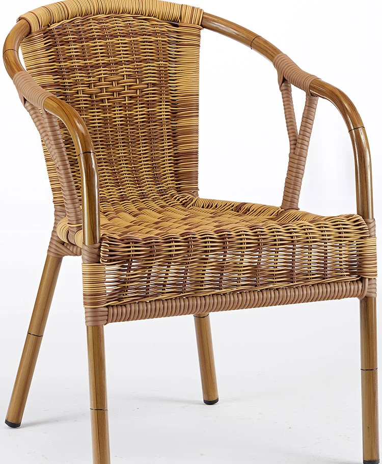 Wholesale Custom Made Rattan Wicker Outdoor Garden Chair With Arm