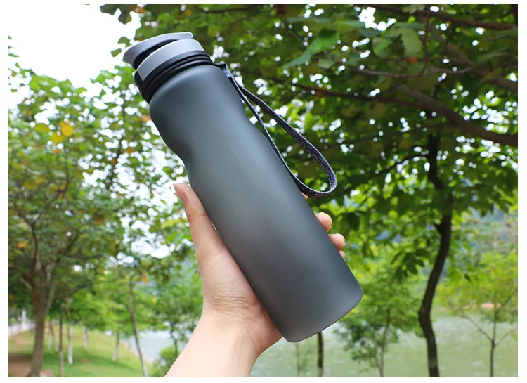 Food Grade Material Unbreakable Tritan Sport Plastic Water Bottle