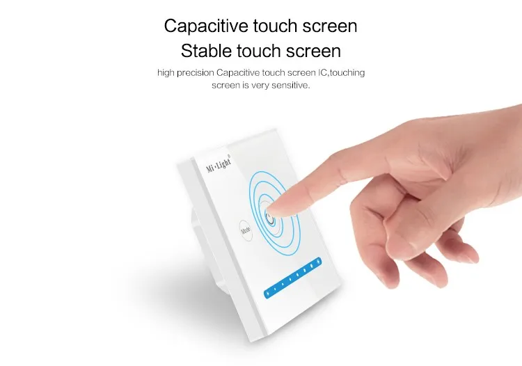 DC12-24V Milight P1 Led Controller Touch Switch Panel Adjust Brightness Led Dimmer Controller