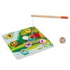 Children wooden magnetic fishing wooden toys for kids