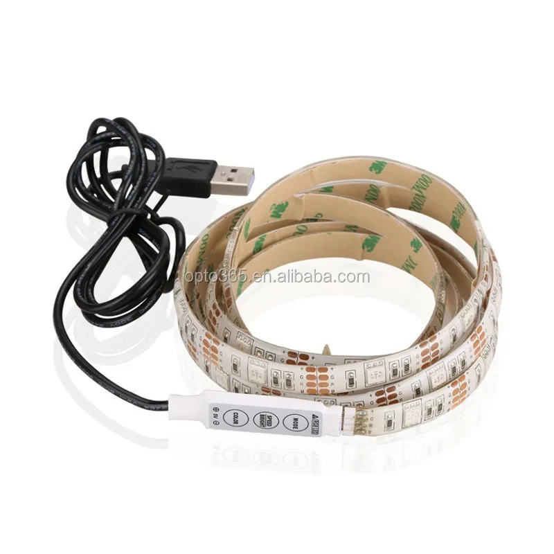 200cm Power LED Strip with USB+ Mini Controller + USB 2.0 Cabel 5V