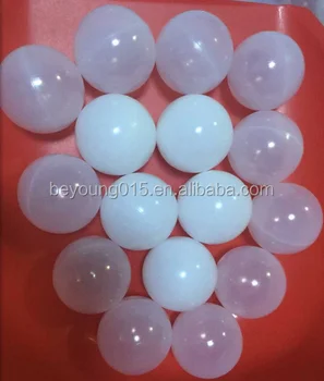 white plastic balls