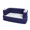Double inflatable sofa recliner floating row seat single sofa