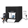 Factory price High quality PULUZ Photo Studio 60cm 60W 5500K Portable lighting box with 3 Backdrops EU/US/AU/UK Plug