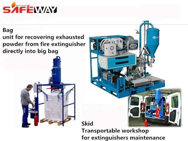 Dry Powder Fire Extinguisher Filling Machine