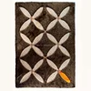 Chinese luxurious silk rugs shaggy carpets