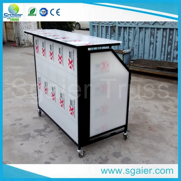 New Design Portable Bar Table Dj Counter Folding New Design Portable Bar Table Dj Counter Folding