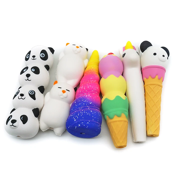 2019 New Novelty Toy Squishy Slow Rising Kawaii Panda Animal Squishy ...