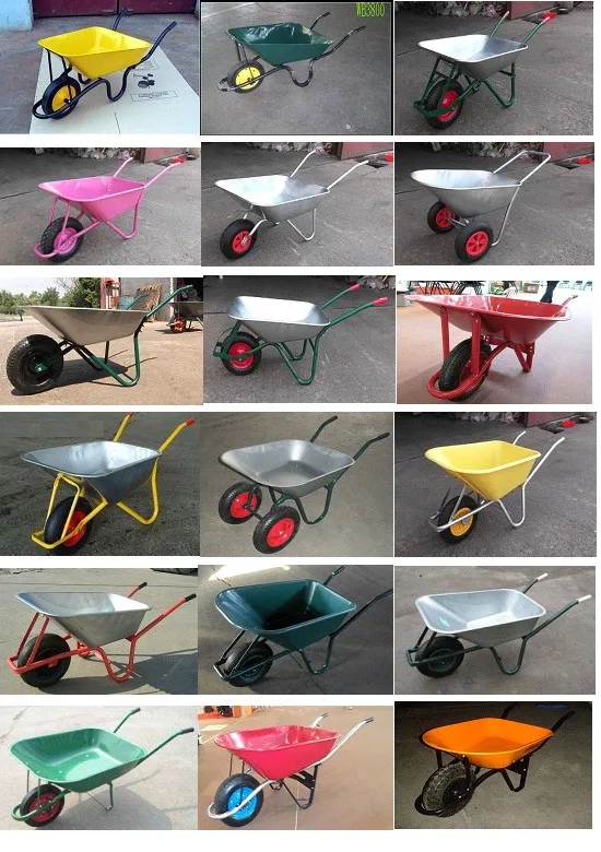 Big Capacity 200l Heavy Duty Steel Low Wheelbarrow Price - Buy Big ...