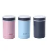 3layers double wall portable thermal food carrier/ stainless steel food flask