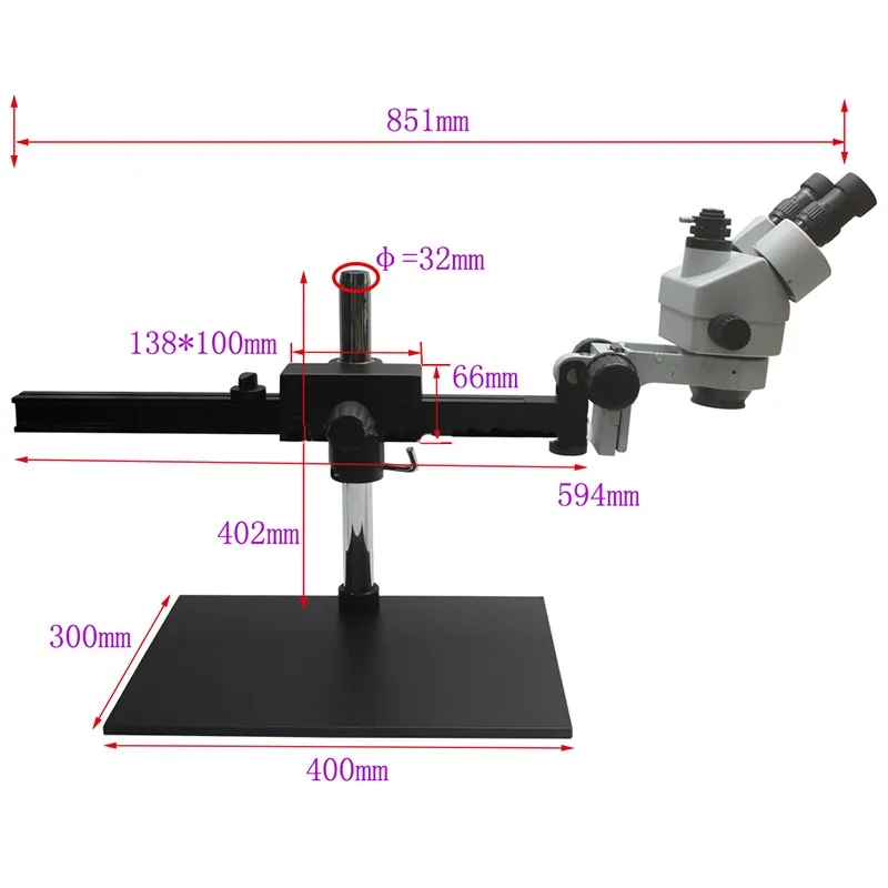 7 X-45 X Flexible Stand Zoom Microscope For Mobile Phone Repair - Buy ...