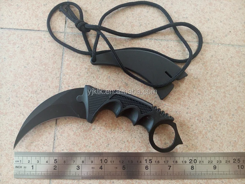 New Tactical Karambit Military Combat Knife Survival Claw Bowie Machete