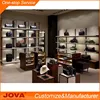Customized professional design handbag showroom interior design with handbag display case