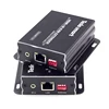 TMDS equalization and enhancement 120M HDMI KVM Many to Many Over IP Extender w/ IR