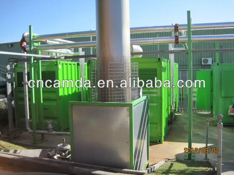 High Efficiency Biomass Energy Generator With Cogeneration System 1MW Perkins Engine Gas Generator (More than 80% efficiency)