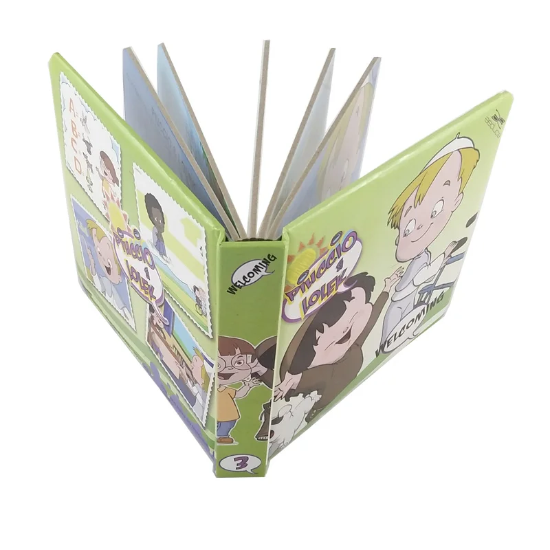 Good Quality Touch and Feel Hardcover English Chilren Book