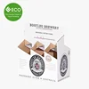Recyclable Corrugated Cardboard Custom Printed 4 Pack And 6 Pack Cardboard Beer Bottle Carrier