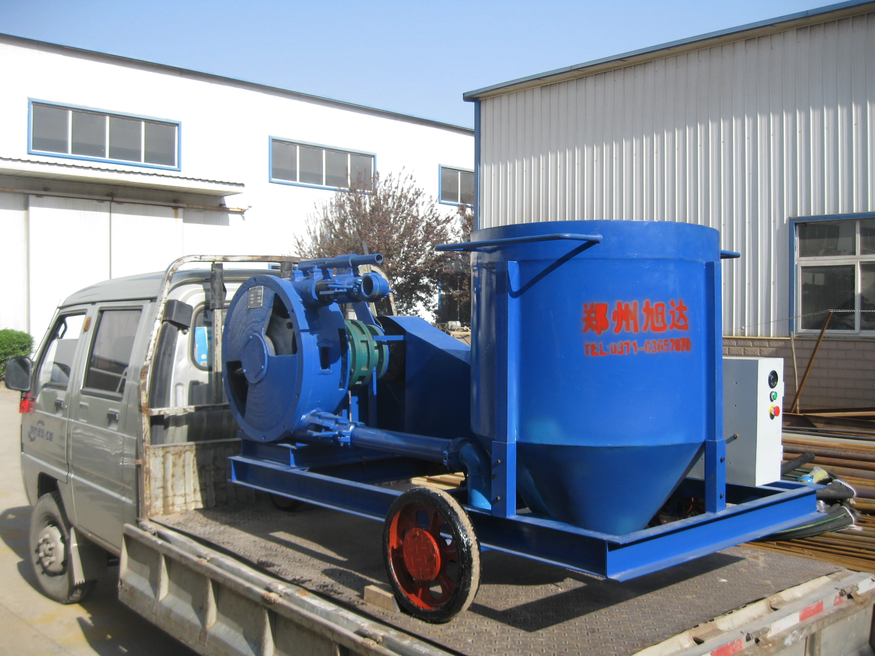 5m3/h Cement Squeeze Mortar Grout Injection Wearresisting Industrial