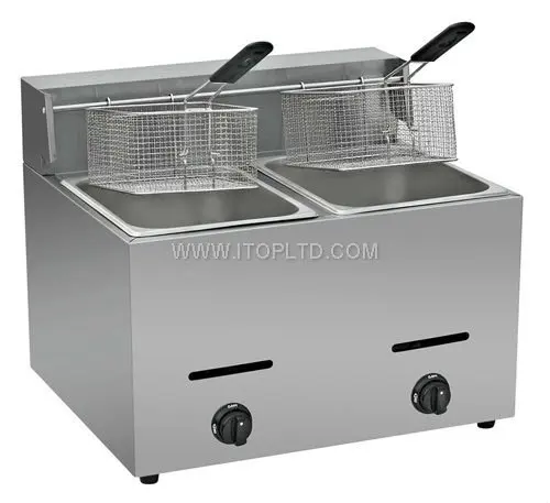 gas large deep fryer