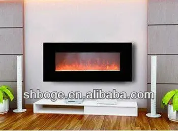 Standard Good Quality Home Electric Fireplace No Heat With Crushed