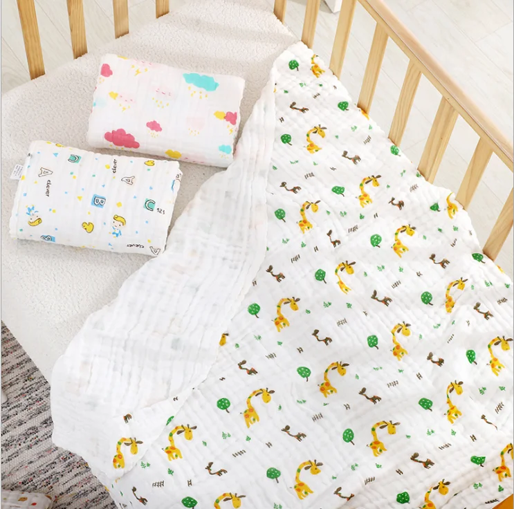 100cotton Material And Used Blanket In Korean Baby Newborn Blanket