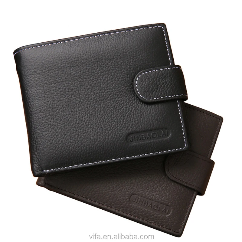 Durable Genuine Leather Men's Bifold Wallet,Wholesale Mens Wallet Buy