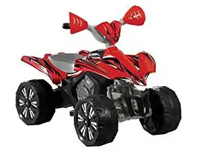 pink racing quad 6v ride on