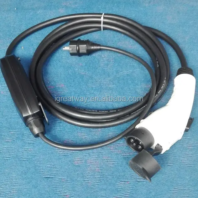 Evse J1772 32a Socket Charging Gun Electric Car Portable Charger Evse J1772 32a Socket Charging Gun Electric Car Portable Charger Station Level 1