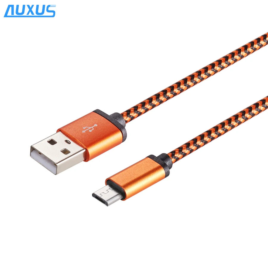 High Speed Charging Data Cable Nylon Braided Aluminum Usb Type C Cable for Android.jpg