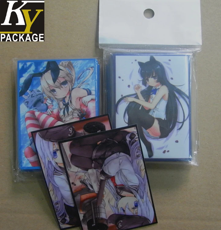 Factory Custom Trading Promotion Japanese Anime Style Card Sleeves 