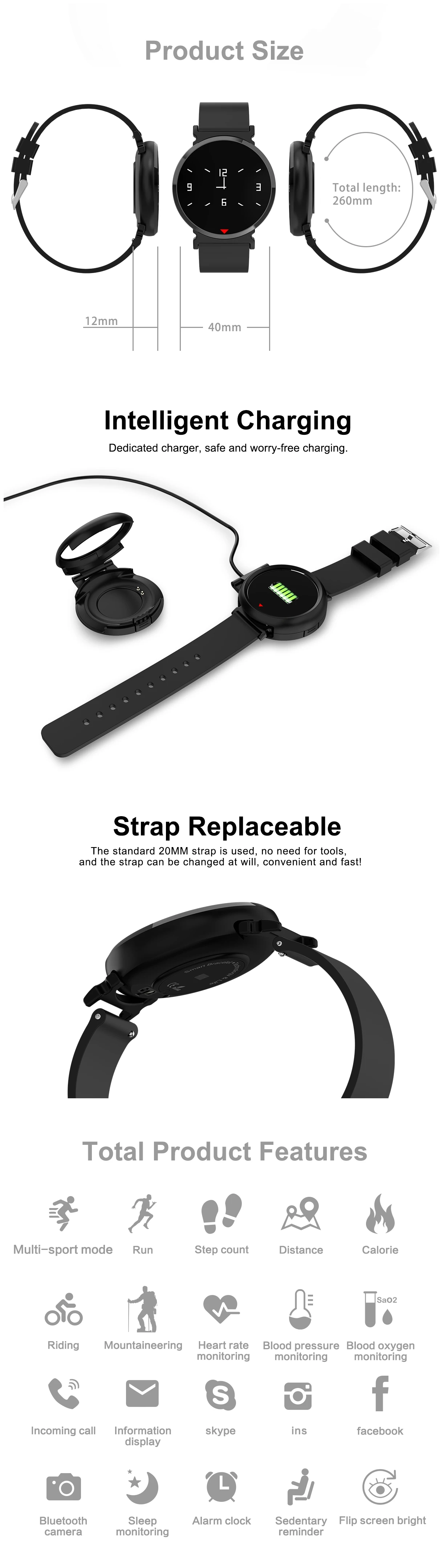 e28 smart bracelet