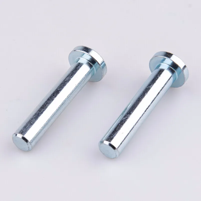 Customized Carbon Steel Flat Head Dowel Pins Buy Flat Head Dowel Pins