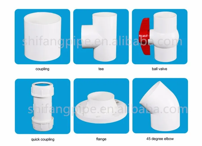 High pressure PVC Double Union Ball Valve / Pipe Fitting