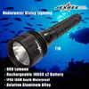 Underwater Hunting IP68 Waterproof Small Diving LED Torch Light