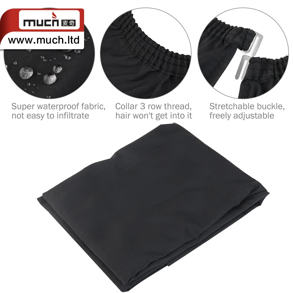 
2017 New high quality cheap clear window barber capes and smocks 