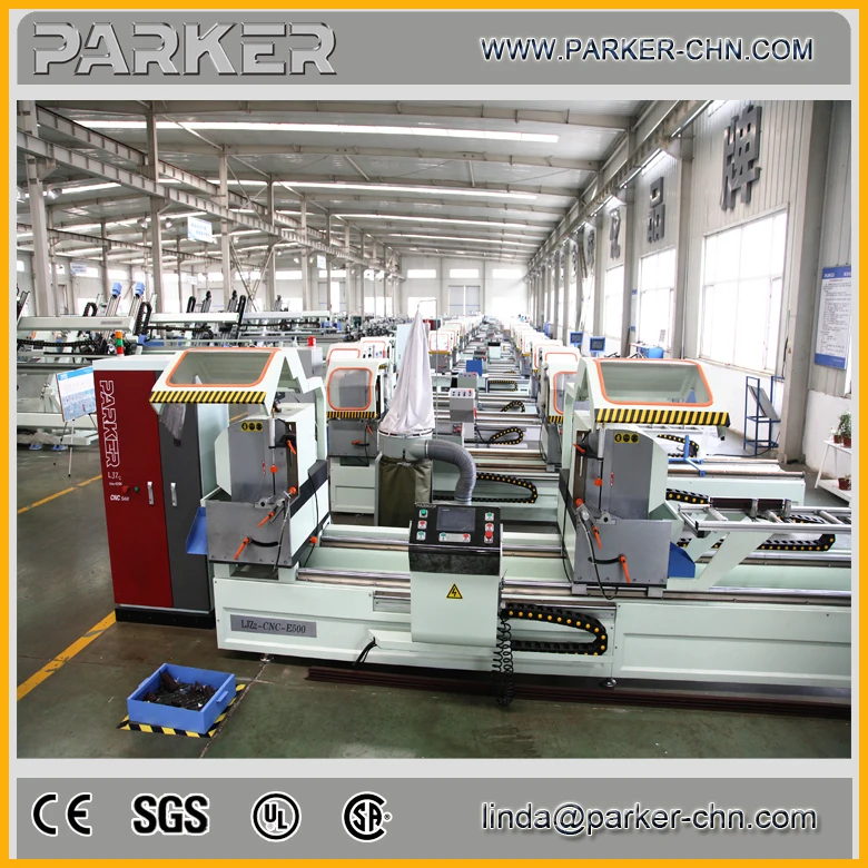 Pvc Machine De Fabrication / Double Head Cutting Saw Machine