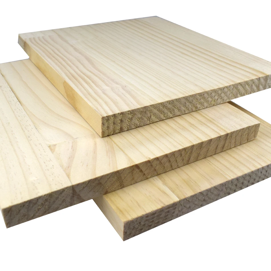
Eco-Friendly Finger Joint Board Pine Wood For Furniture Board 
