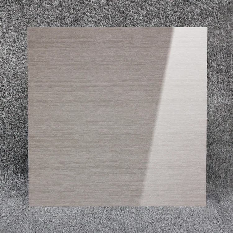 Italian Cheap Wear Resistant 600x600 Light Grey Line Stone Ceramic