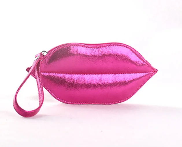 2018 The Most Fashion Lip Shaped Cosmetic Bag/luxury Pu Cosmetic Gift Bag Buy Fashion Modella