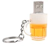 Beer Keychain Style USB Flash Disk with 32GB Memory
